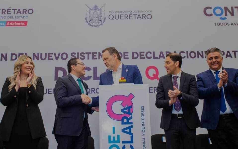 Gobernador lanza DE-CLARAQ, nueva plataforma de transparencia